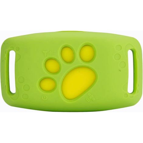 Traceur GPS pour animaux de compagnie, localisateur étanche pour chiens et chats, surveillance et positionnement intelligents - Vert. (1/5)
