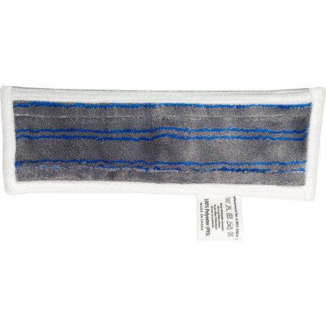 Accesorios para limpiadora a vapor Meixin Karcher: Fregona, raspador abrasivo para paño de vapor gris azulado Karcher SC1-5-7