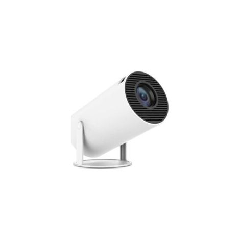 QORVA-Mini Videoprojecteur 4K Supportée Android 11, Mini Projecteur 5G WiFi 6 BT 5.0 720P Full HD Native, Videoprojecteur Portable Correction Trapézoïdale Horizontale Automatique Rotatif à 180°,de