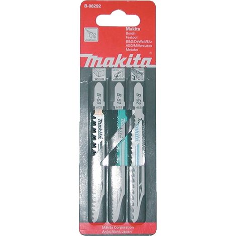 Pack di 3 lame per seghetto alternativo S-Express - MAKITA B-06292
