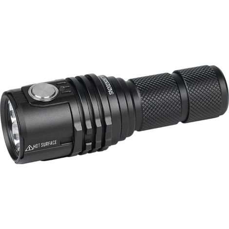 MS03 13000 Lumens Lampe de Poche Tactique Torche EDC Super Lumineuse, 3 Pcs CREE XHP70 2ème Lampe de Poche à Main LED Haute Lumens pour Camping, Randonnée, Sécurité et Urgence (Warm Light) (1/5)