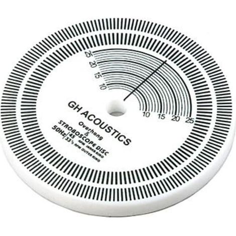 Disque Stroboscopique Platine Vinyle pour Amateurs de Disques LP