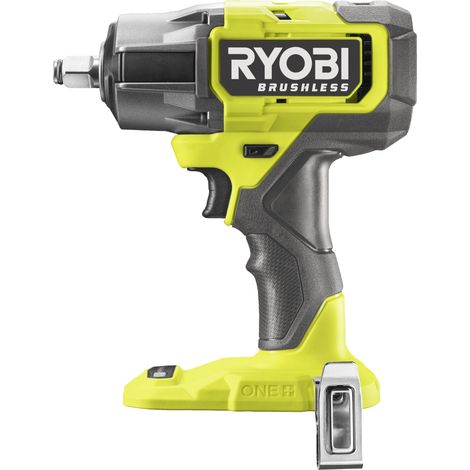 Ryobi – Boulonneuse à chocs 18V – Moteur Brushless – Couple max 700 Nm – Emmanchement carré 1/2 – Pour travaux automobiles