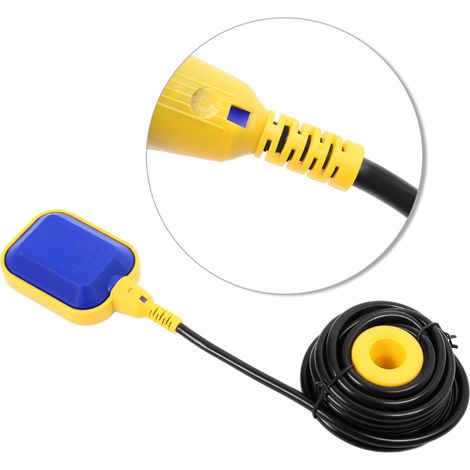 1 Schwimmerschalter mit 5 Meter Kabel zur automatischen Steuerung von Tauchpumpen (1/5)