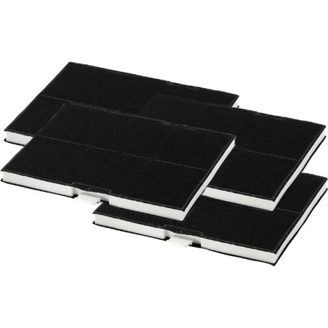 Super Sparset 4x Ersatz-Aktivkohlefilter passend für Siemens LZ53451 Bosch Constructa Neff Junker - 705432, 00703606