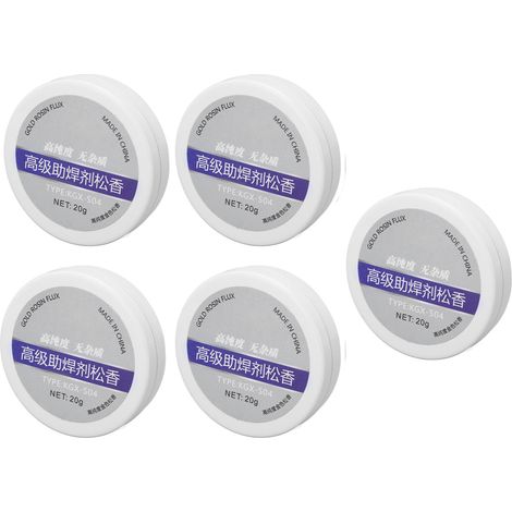 Ein Stück halbfeste, antioxidative Lötpaste auf Flussmittelbasis für Reparaturen und Nacharbeiten an Elektronikbauteilen. (1/5)