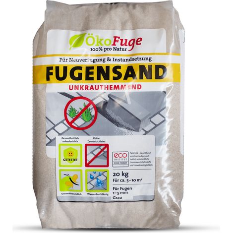 ÖkoFuge Fugensand Grau 20kg