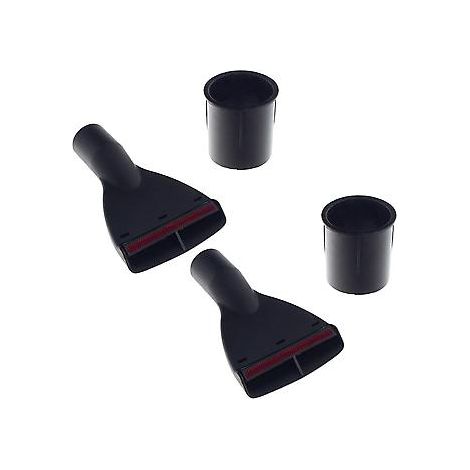 2x Universal-Staubsaugerdüse 32/35 mm Bürstenadapter Schwenkkopf