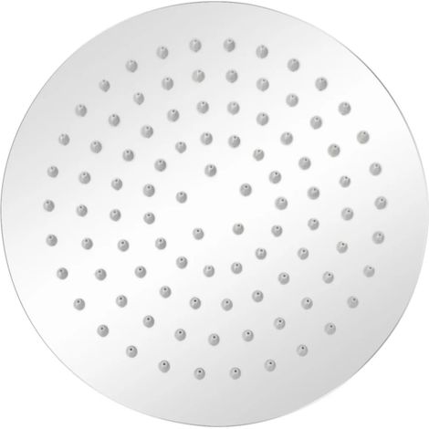 Maison Exclusive - Testa Doccia a Pioggia in Acciaio Inossidabile 20 cm Rotonda (1/5)