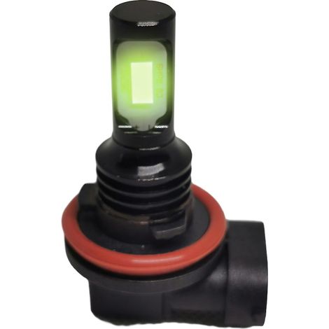 Ampoules LED antibrouillard pour phares de voiture, moto et SUV, couleur citron vert, étanches et durables. Éclairage de nuit auto. (1/5)