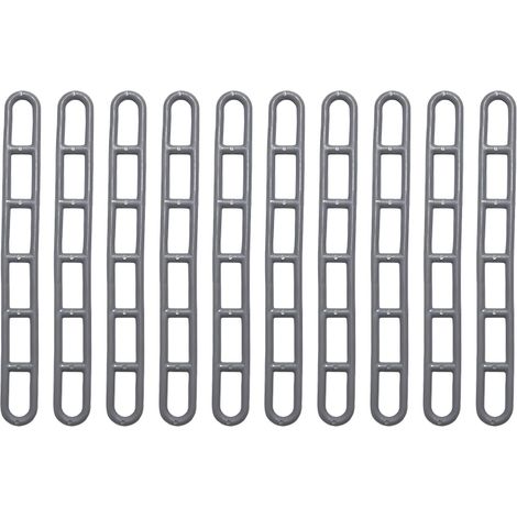 Lot de 10 boucles de corde réglables coupe-vent antidérapantes pour tente de camping (1/5)