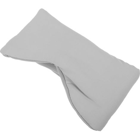 Antifaz para dormir de seda helada con orejeras ajustables, opaco y con cancelación de ruido, para dormir cómodamente en aviones y durante los viajes. (1/5)