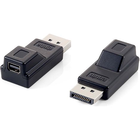 Equip 118916 cambiador de género para cable DisplayPort Mini DisplayPort Negro