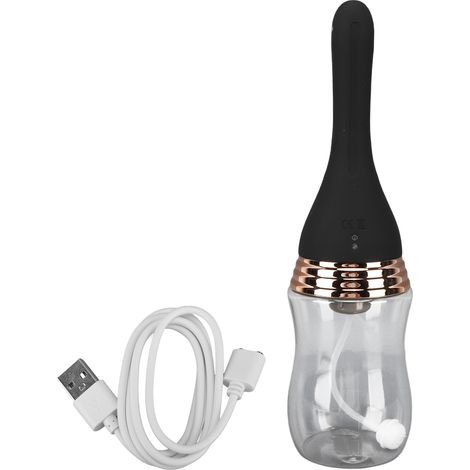 Pompetta elettrica portatile per clistere, bidet da viaggio, irrigazione vaginale elettrica, igiene intima femminile, toilette da viaggio, testina dritta, capacità 330 ml. (1/5)