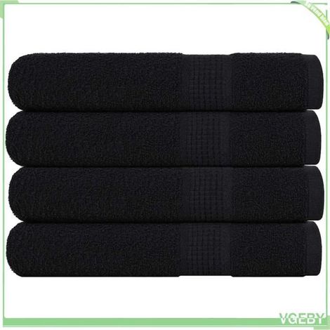 Serviette de sauna - 136960 - Lot de 4 - 80 x 200 cm - 360 g/m² 100% coton
