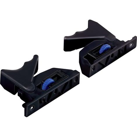Lot de 2 clips de coulisse Quadro v6 v6+ – Pour tiroirs en bois – Installation facile – Plastique durable – Support rail cliquet (1/3)