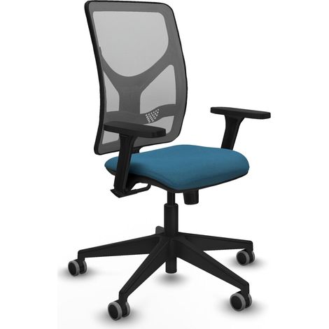 Silla de oficina piqueras y crespo Motilla negro espuma alta densidad (1/2)