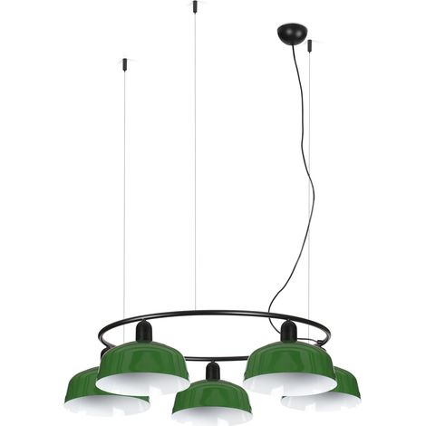 TATAWIN M metal 5L Colgante circular verde