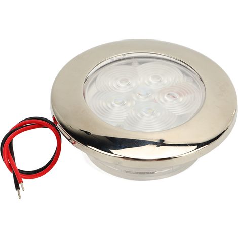 Lampe LED encastrée 12V pour camping-car et bateau, 1W blanc froid 5500‑6300K, éclairage intérieur (1/5)