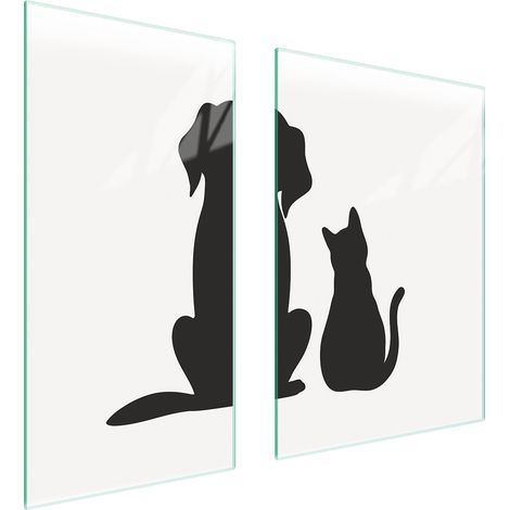 PLACA PROTECTORA DE VIDRIO 75x52 ANIMALES (1/5)