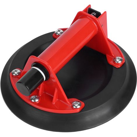 20 cm großer Vakuumsauger mit Einhebel-Handpumpe zum Anheben von Glasscheiben, robustes Transportwerkzeug (1/5)