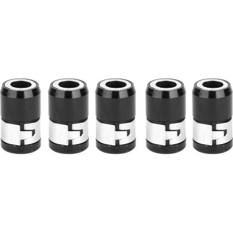 Tournevis à bague magnétique 1/4'' - Force puissante - Longueur 21mm - Lot de 5 pointes (1/5)