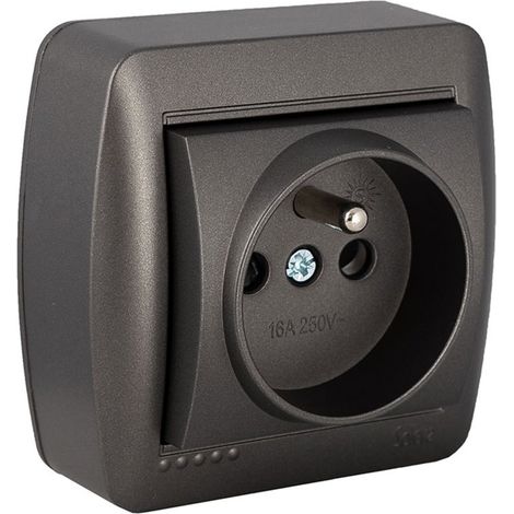 Feste Basis 2P+E (Französisch) 16A 250V Surface Wall Series
