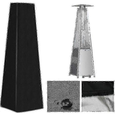 Housse anti-poussière pour chauffages de terrasse pyramidaux d'extérieur (1/4)