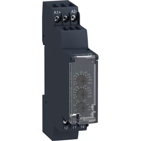 SCHNEIDER ÜBERSPRUNGRELAIS 20-80 V AC/DC, ideal zum Schutz elektrischer Stromkreise. (1/2)