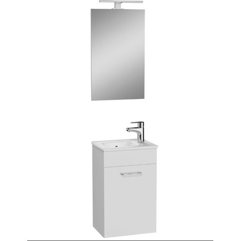 Mueble de baño  Vitra Mia Set blanco BR 39x61x28 Conjunto completo MIASET40B