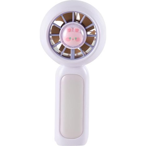 Tragbarer, wiederaufladbarer Ventilator, kleiner Tischventilator, USB-aufladbares Gerät, leistungsstarker Hochgeschwindigkeits-Reiseventilator für Zuhause, Büro und Camping (1/5)