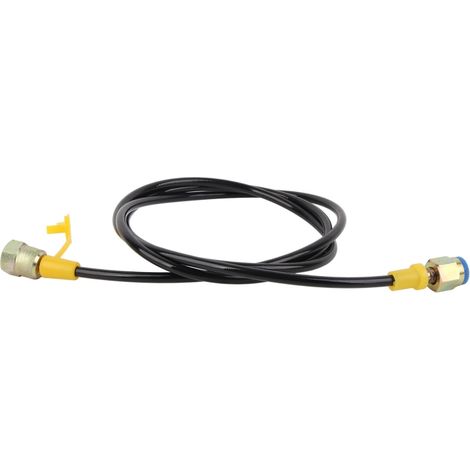 Manguera de prueba de presión hidráulica de 1,5 m / 4 pies, M16 x 2-1/4 BSP, conexión de prueba de 630 bar DN2 (1/5)