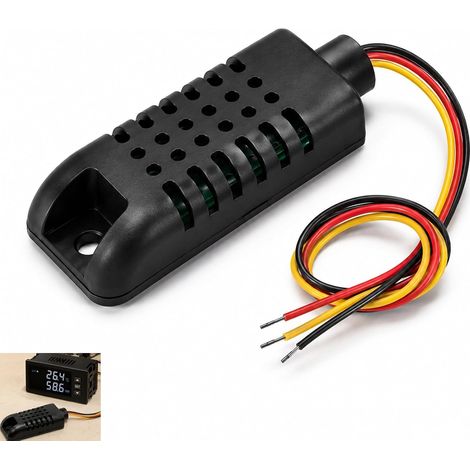1 Pièce DHT21 Module Capteur, Sonde Hygromètre Thermomètre, Sortie Digitale, DHT21 Capteur Numérique Température et Humidité Compatible ESP32 ESP8266 IoT Domotique Station Météo (1/5)