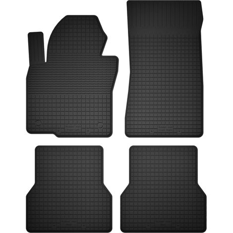 Gummifußmatten, 4er-Set, universell passend für: Mazda 2 IV Schrägheck (ab 2014)