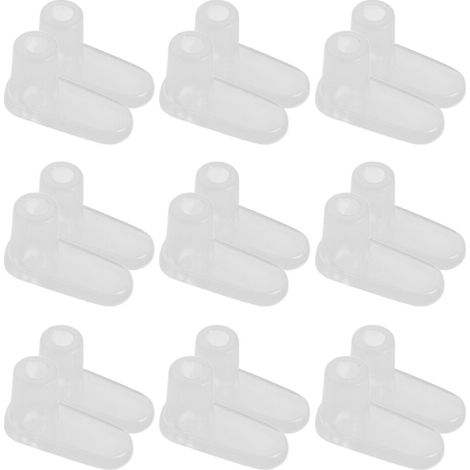 40Pièces Pièces De Réparation Cric Plastique Transparent Multifonction (1/2)