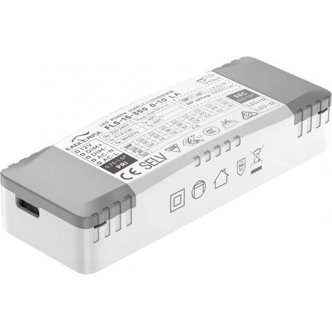 Transformateur LED 120-350mA 12W 0-10V EagleRise FLS-15-350 0-10 LA
