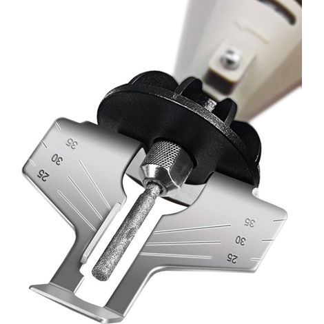 SABIR Affuteuse chaine tronconneuse accessoire de perceuse mini outil rotatif affuteuse de chaine tronconneuse kit affutage chaine tronçonneuse affuteur chaine tronçonneuse tronconneuse (1/5)