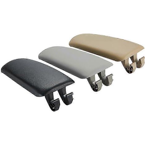 Housse de protection pour accoudoir central de voiture, compatible Audi A4 B6 B7, garniture en cuir résistant, habillage élégant, accessoire intérieur auto (1/4)