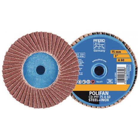 Disque à surfacer à lamelles COMBIDISC-Mini-POLIFAN D. 50 mm granulation 120 191 (Par 10)