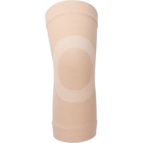 Manchon de genou compressif respirant en nylon antidérapant, support et attelle de compression pour genou (Taille XL) (1/5)