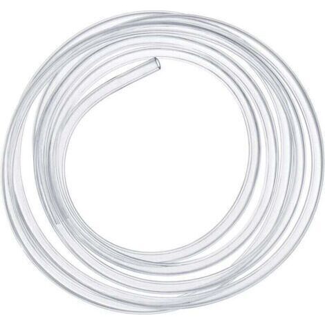 Tuyau en PVC souple, tube plastique transparent de 3 mètres pour aquarium, diamètre 10 × 12 mm, adapté à la baignoire, la piscine et le pulvérisateur (1/4)