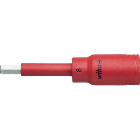 Wiha Inserto per chiave a tubo, isolato Esagono esterno 1/2" (43103)