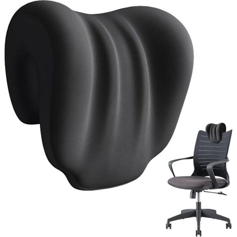 Bardusch-Appui-tête fauteuil – Coussin cervical ergonomique en mousse à mémoire de forme (modèle AA), pour chaise de bureau (1/5)