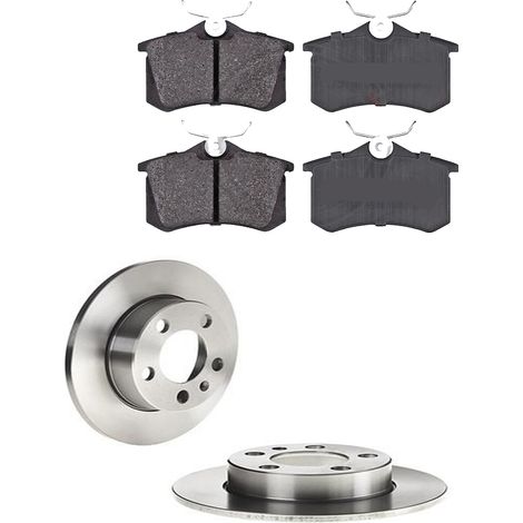KIT FRENI POSTERIORI compatibile con SKODA SCALA (NW1) - DISCHI + PASTIGLIE OEM: P 85 020 / 16883 /SOSTITUZIONE DIRETTA/BASSA POLVERE/SILENZIOSO