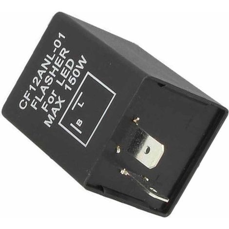 Relais CF12 Clignotant LED 12V Flasher Moto Voiture 12V 0.02A à 20A petit modèle
