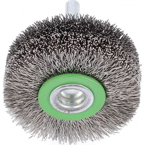 Brosse Circulaire D50x17x6 Fil Inox Ondulé 0.30 Spécial (1/2)