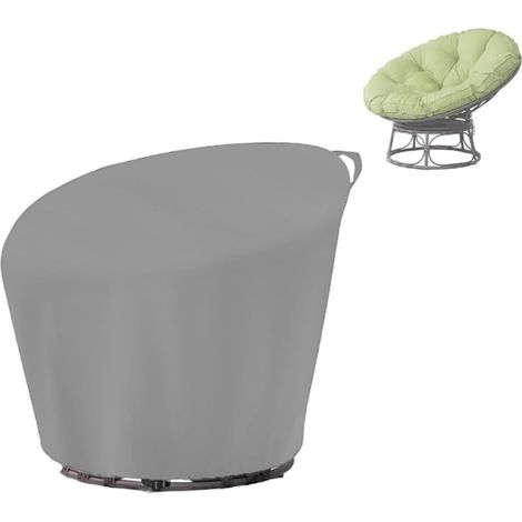 (120 x 46 x 89 cm)Housse de chaise Oxford imperméable pour chaises de jardin en tissu 420D offrant une protection fiable contre les intempéries (1/4)
