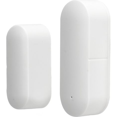 Capteur de porte/fenêtre WiFi avec application et commande vocale, détecteur d'alarme magnétique intelligent pour la sécurité de la maison (1/5)