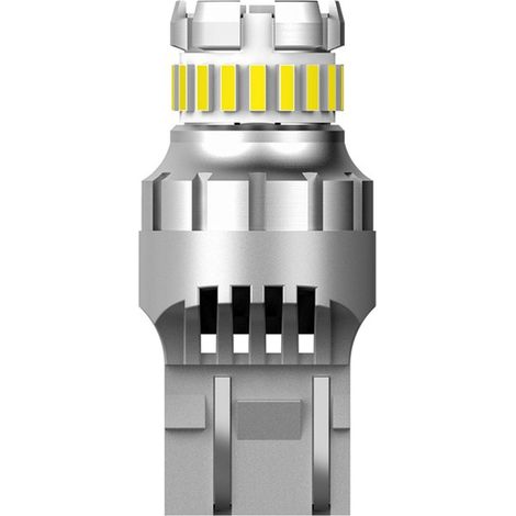 Ampoule LED T20 7440 W21w Canbus pour feu de recul, feu stop et clignotants, 6500K. (1/5)