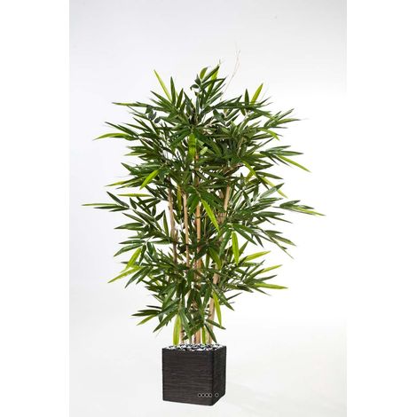 Bambou new artificiel H 180 cm 1216 feuilles cannes moyennes - dimhaut: H 180 cm - couleur: Vert - div: F (1/3)